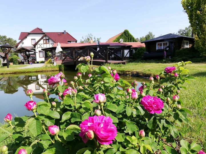 Impressionen vom Spreewaldhaus Zum See - Pension Baschin in Alt-Schadow in Brandenburg